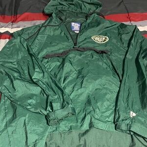 Vintage 1990s/2000s Pro Player New York Jets Pullover Fleece Jacket